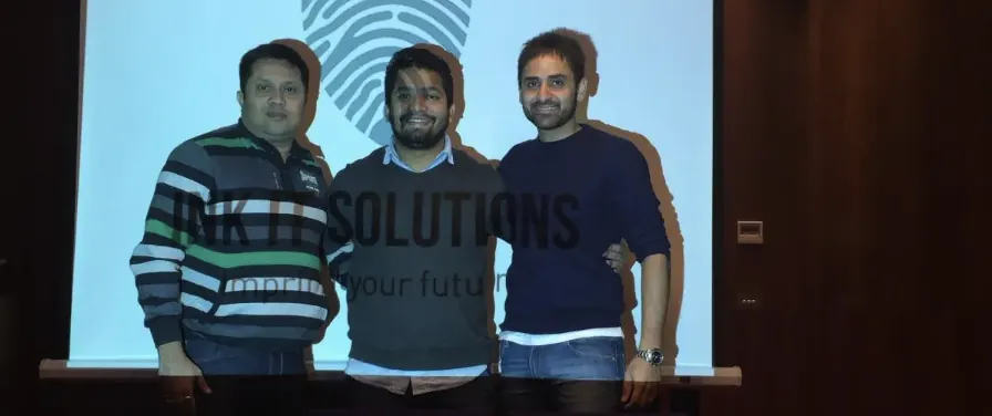 The INK IT Solutions founding team in 2014