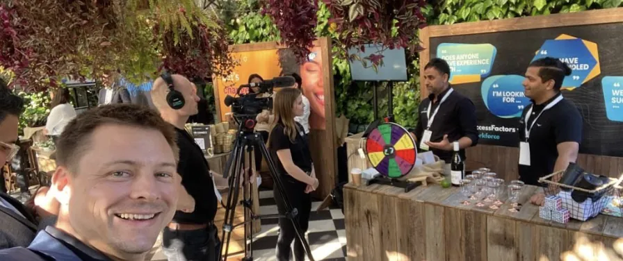 INK at an SAP SuccessFactors event in 2018