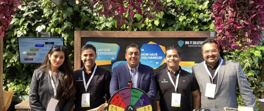 The INK team at an SAP event in 2022